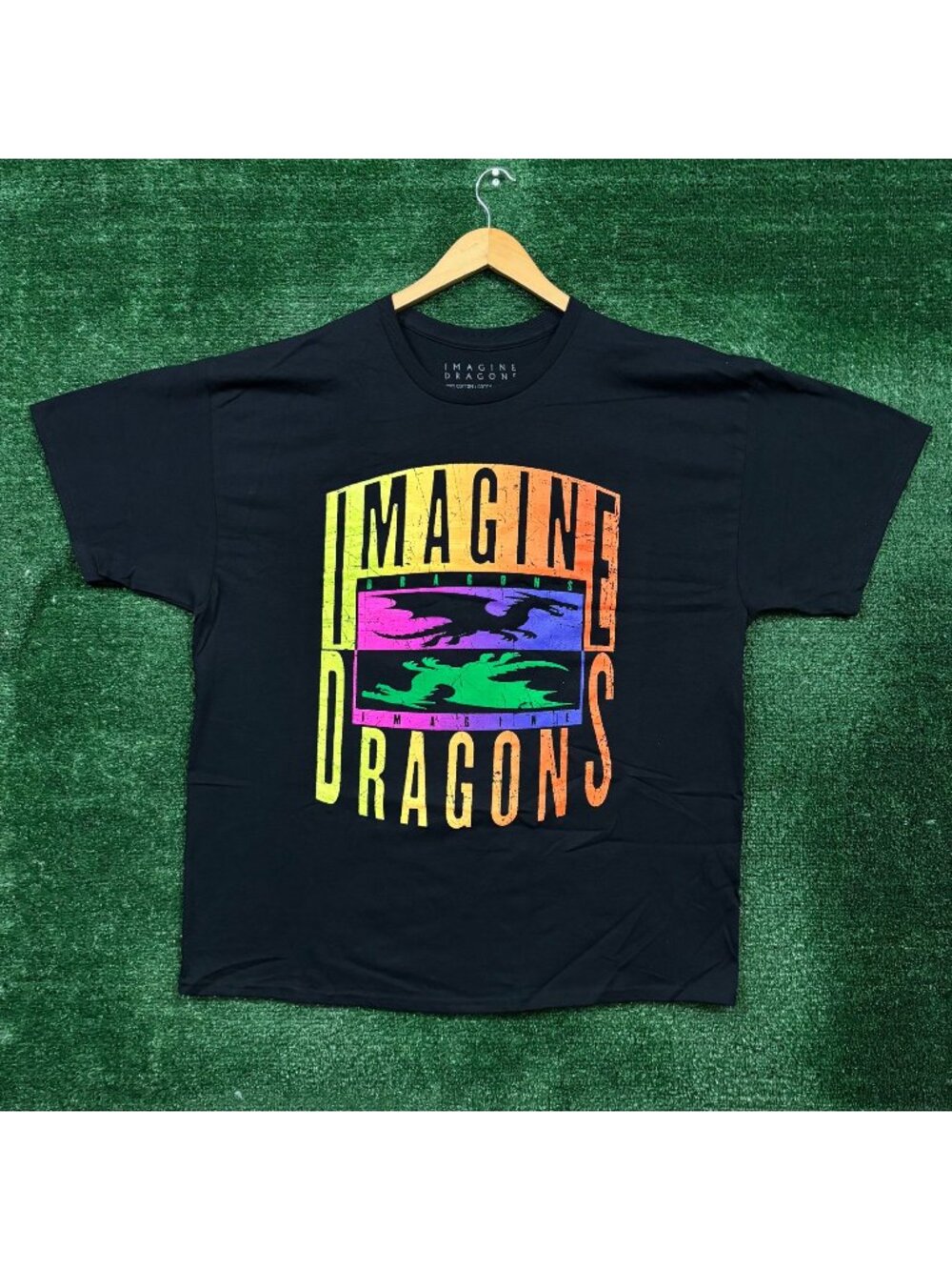 Imagine Dragons Dragons Imagine Rock Band T-Shirt Size XXL